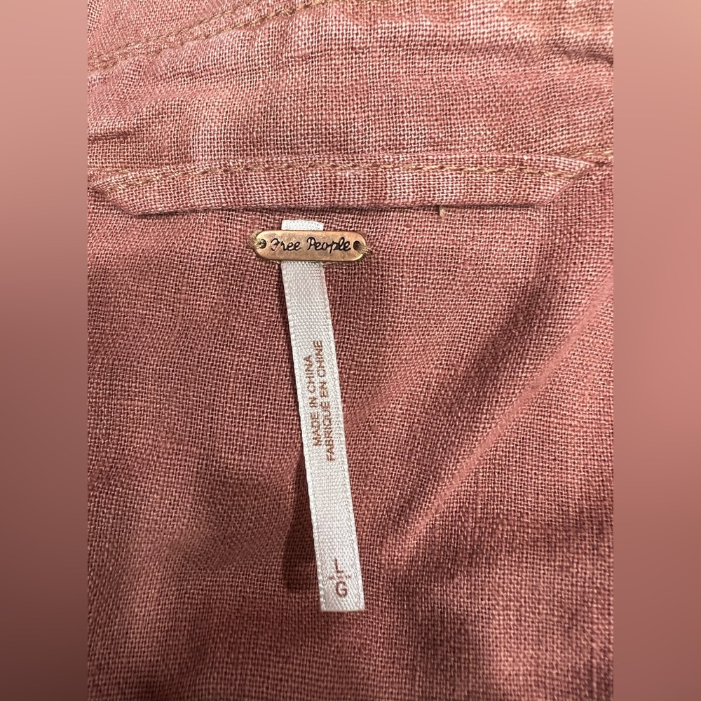 Free People Rosewood Jacket Size L - Picture 8 of 10